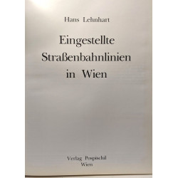 Eingestellte straßenbahnlinien in Wien