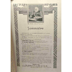 6 numéros de Lectures pour tous année 1931: décembre 1930 (manque...