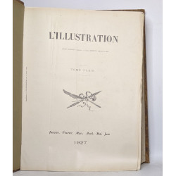 Hebdomadaire "L'illustration" année 1927 - 1er semestre