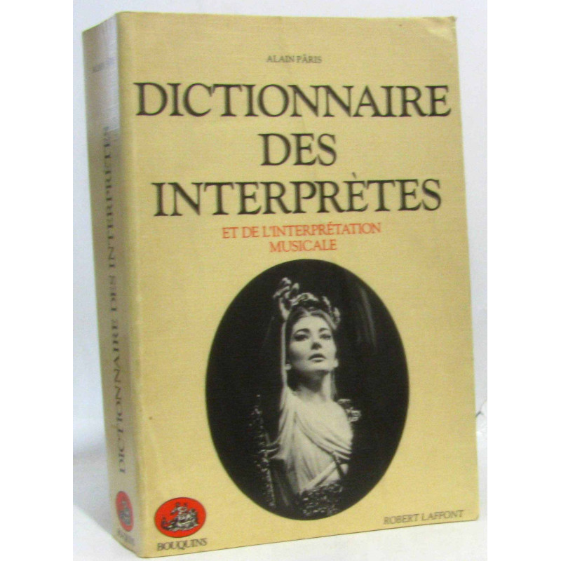 Dictionnaire des interpretes