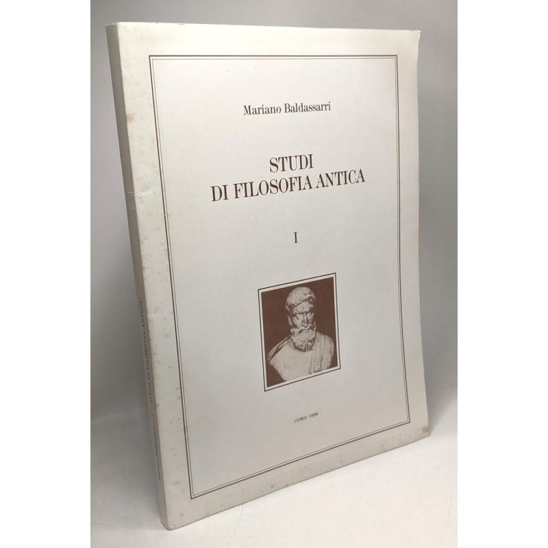 Studi di filosofia antica TOME I