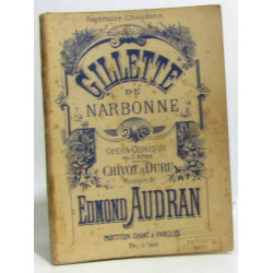 Gillette de Narbonne, opéra-comique en trois actes. Paroles de...