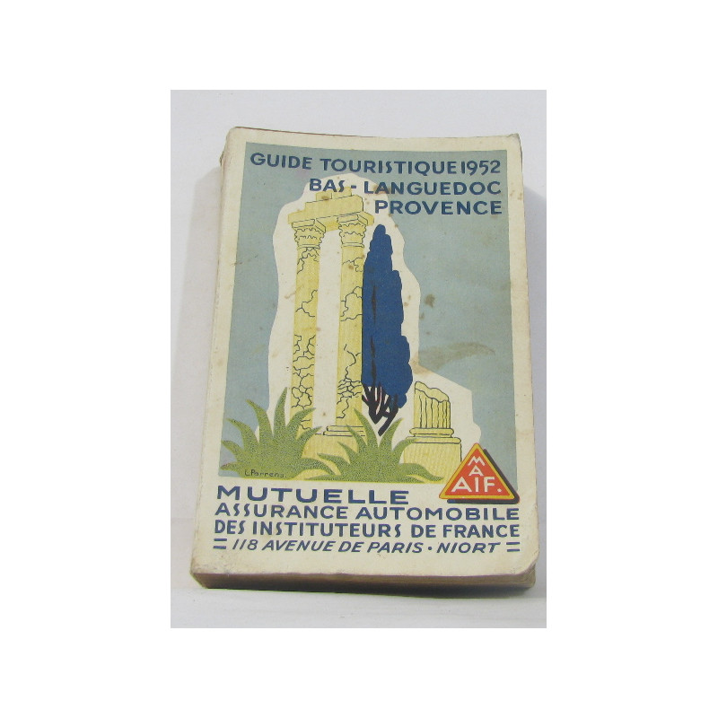 Guide touristique 1952 bas-languedoc provence