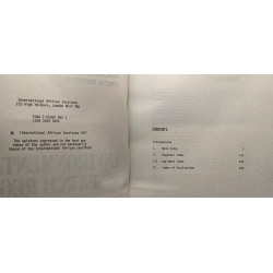 Environmental research register - african environment special report 4