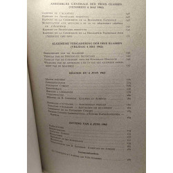 Séance du Lundi 7 Mai 1962 / Zitting van Maandag 7 Mei / Bulletin...