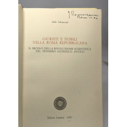 Giuristi e nobili nella Roma repubblicana (Collezione storica)