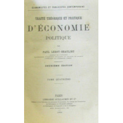 Traité théorique et pratique d'économie politique - tome quatrième