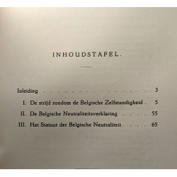 De Belgische Neutraliteit - katholieke vlaamsche...