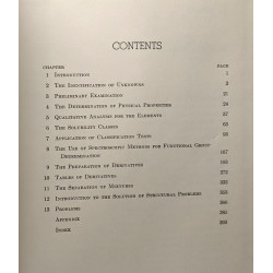 The Systematic Indentification of Organic Compounds laboratroy manual