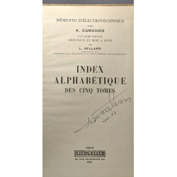 Mémento d'électrotechnique - TOME UN + TOME DEUX + Index...