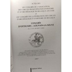Congrès d'Ottignies - Louvain-La-Neuve 26 - 27 et 28 août 2004 ---...