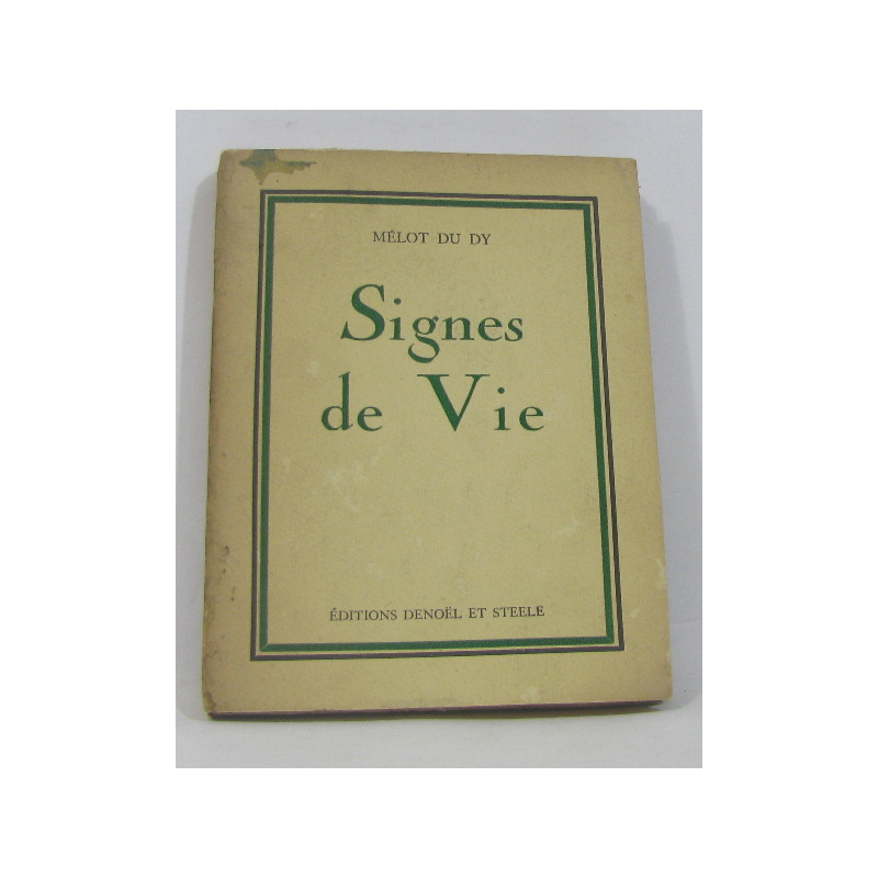 Signes de vie