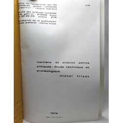 Mortiers et enduits peints antiques - étude technique et...