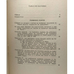 De Blaise Pascal à Henry Hammond - les provinciales en Angleterre...