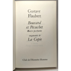 Bouvard et Pécuchet oeuvre posthume augmenté de La Copie - oeuvres...