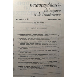 Neuropsychiatrie de l'enfance et de l'adolescence - 2 volumes:...