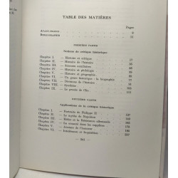Eléments de critique historique