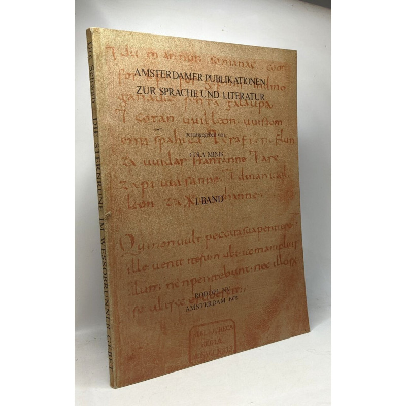 Die sternrune im wessobrunner gebet --- Amsterdam publikationen...