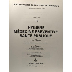 Hygiène médecine préventive santé publique - dossiers...
