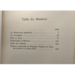 La prédication apostolique