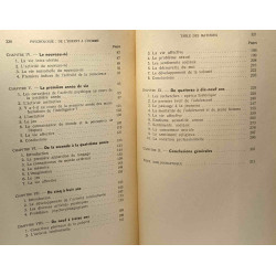 Psychologie de l'enfant à l'Homme - 10e édition