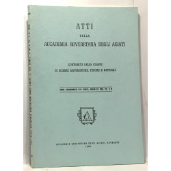 Atti della accademia roveretana degli agiati - contributi della...
