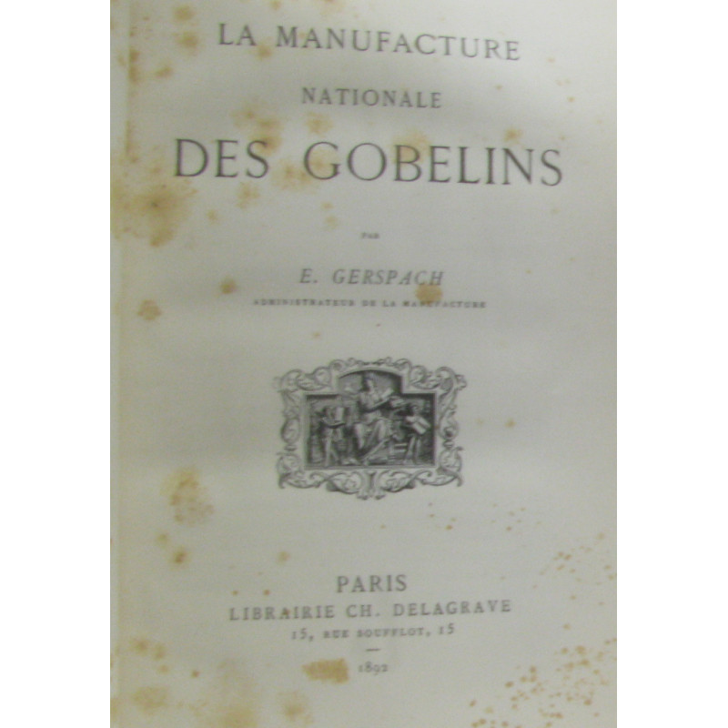 La manufacture nationale des gobelins