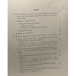 ANAΞ ANAΣΣA ANAKEΣ --- Als götternamen unter besonderer...