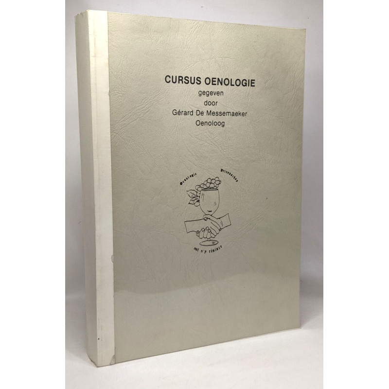 Cursus pe pmgoe gegeven door Gérard de Messemaeker Oenoloog