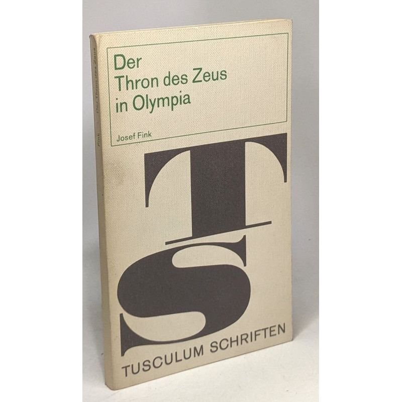 Der Thron des Zeus in Olympia