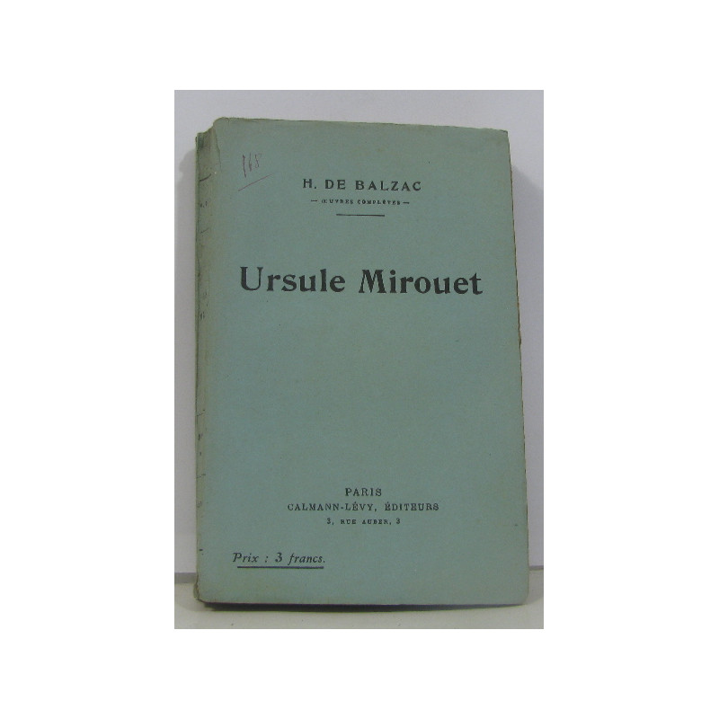Ursule mirouet