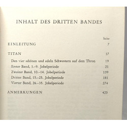 Werke in vier bänden - band 2 Siebenkäs + 3 Titan + 4 Flegeljahre