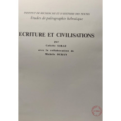 Écriture et civilisations - institut de recherche et d'histoire...
