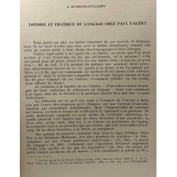 Théorie et pratique du langage chez Paul Valéry --- Actes du Xe...