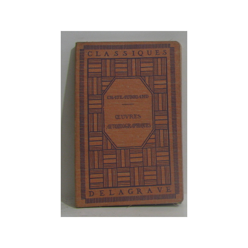 Oeuvres autobiographiques