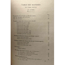 Revue des études latines - 37e Année 1959 - TOME XXXVII