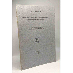 Spinoza's tekort aan woorden - mededelingen XXXVI vanwege het...