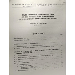 Étude anatomique comparée des tiges et des pétioles d'une...