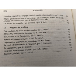 Révolution Et L'Ordre Juridique Prive Rationalité Ou Scandale? ---...