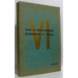 VIe plan de développement économique et social 1971-1975 n°1371