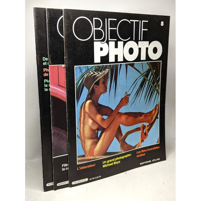 Objectif Photo 3 numéros: 8 - 13 - 17