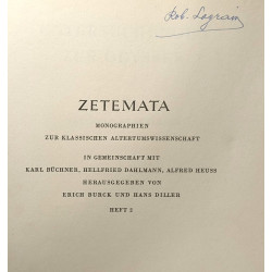 Untersuchungen zur Odyssee / Zetemata monographen zur klassischen...