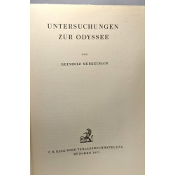 Untersuchungen zur Odyssee / Zetemata monographen zur klassischen...