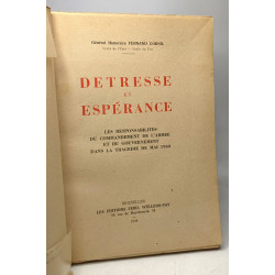 Détresse et espérance : les responsabilités du commandement de...