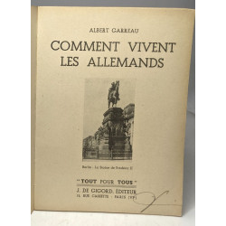 Comment vivent les Allemands / coll. tout pour tous