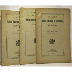Bulletin de la société historique et scientifique des Deux-Sèvres:...