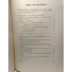 Les origines du style indirect latin et son emploi jusqu'à...