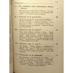 Pour connaître la relativité l'analogie l'inertie la gravitation...