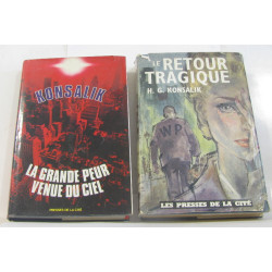 La grande peur venue du ciel + le retour tragique (lot de 2 livres)