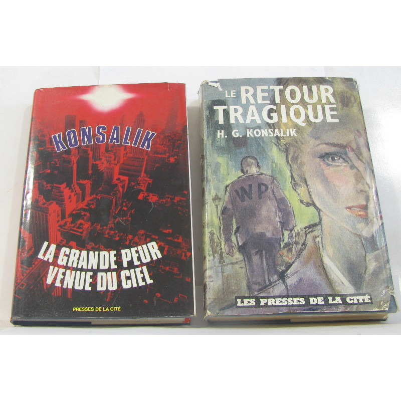 La grande peur venue du ciel + le retour tragique (lot de 2 livres)